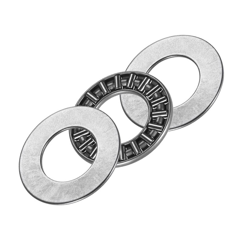 sourcing map AXK1528+2AS Needle Roller Thrust Bearings with 2 Washers,