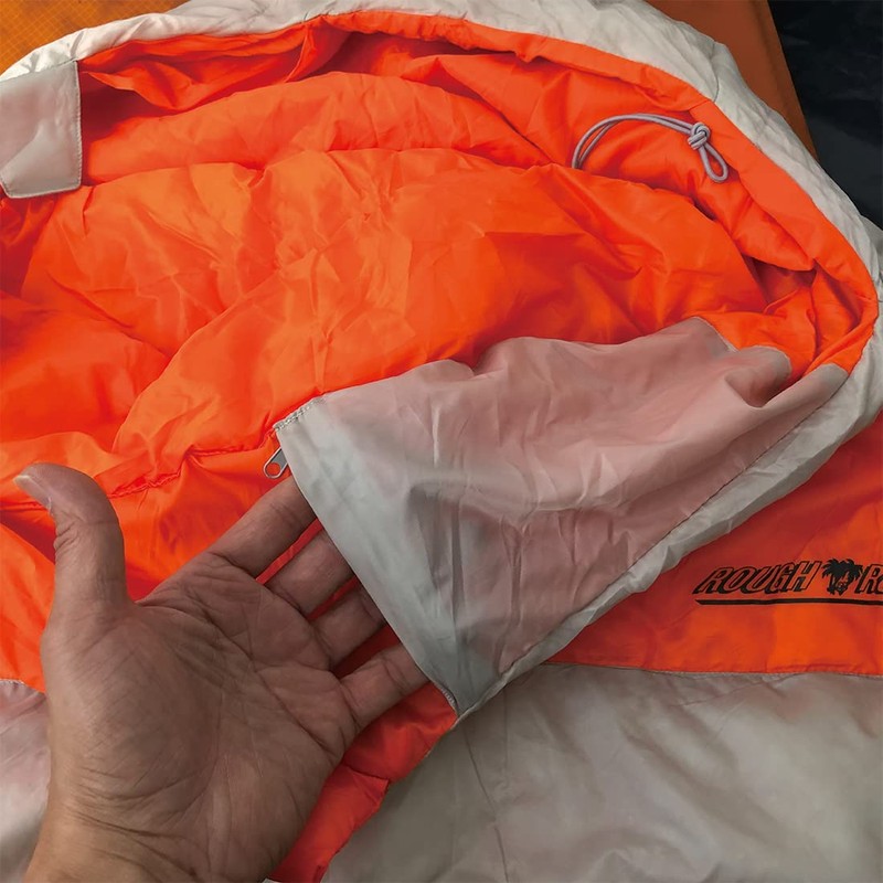 Rough & Road RR5955 600FP Motorcycle Down Sleeping Bag, Cool