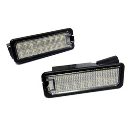 RZG 2x LED Rear Licence Number Plate Light White For 718 Boxster Cayman 987 981 Carrera 911 997 991 992 Cayenne Macan Taycan Q8 R8