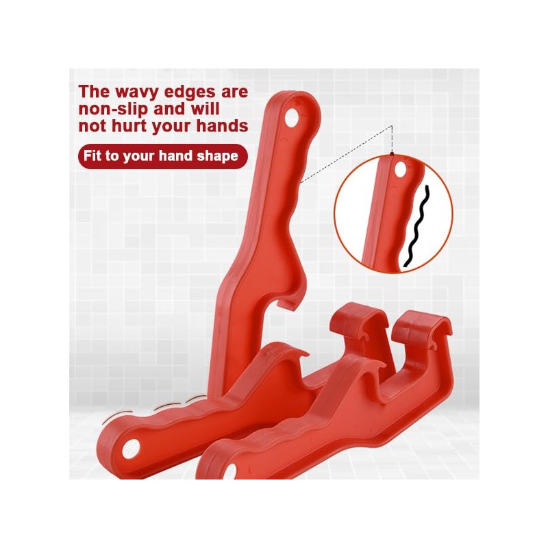 Hominas Plastic Bucket Lid Opener, Paint Bucket Lid Pail Opener