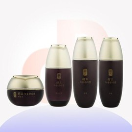 Sulyeohan 7)_수려한 효 녹용콜라겐 (수액+유액+진액+활성고크림) 4종 Elegant Hyo Red Ginseng Collagen (Essence + Ampoule + Serum + Active Cream) 4 Types