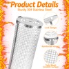 Farerkass Rolling Grill Basket, Pack of 2 Rolling Grill Baskets,