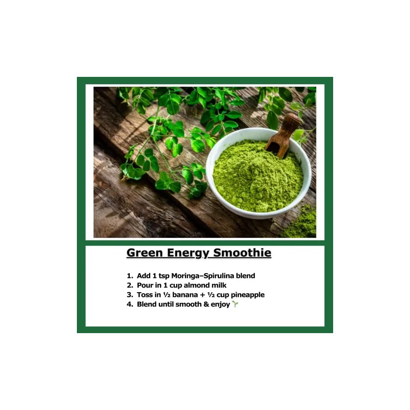 Cherie Sweet Heart - Mezcla Orgánica De Moringa Y Espirulina