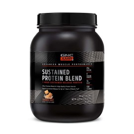 GNC AMP Sustained Protein Blend - Cinnamon Toast (28 Servings)
