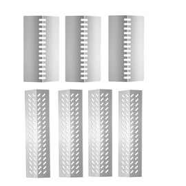 Heat Plates Flame Tamer 47628 87048 Bull Grill Replacement Parts for 4 Burner Bull 26038 26039 47629 69008 Angus, Cal Flame G Series G3 G4 P4 Lion Premium L60000 L75000 Stainless Steel Heat Shield