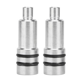 2pcs Fuel Injector Sleeves with Seals Replacement for Astra H/Corsa C/Meriva A/Zafira A 1.7 DTI Y17DT