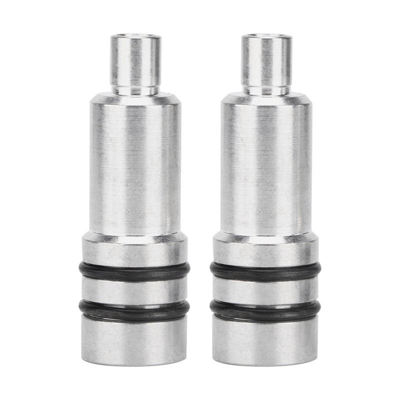 2pcs Fuel Injector Sleeves with Seals Replacement for Astra H/Corsa