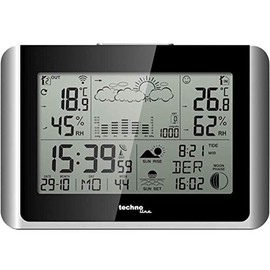 Technoline WS 6767 Wireless Weather Station with up to 3 Outdoor Transmitters