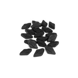 K&H Schuinzout Zachte Drop Medium (Kraepelien & Holm Salty Soft Diamonds Licorice Medium)2.2lb/1 kilo