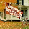 Probsin Thanksgiving Decorations Flag 3x5 Feet Banner Double Printed Party