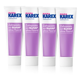 Mama KAREX Zahnpasta - 4 x 75 ml - Für stillende Mütter