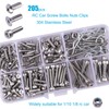 LordHardware 205pcs RC Crawler Car Screw Tool Kit DIY Accessories