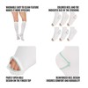 Medias de compresión antiembolismo, calcetines de manguera unisex hasta la