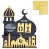 Ramadan Countdown Calendar, Acrylic Eid Ramadan Mubarak Advent Countdown Calendar