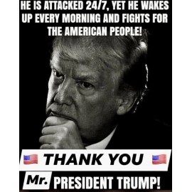 Trump 5x5 Uv Laminated Sticker