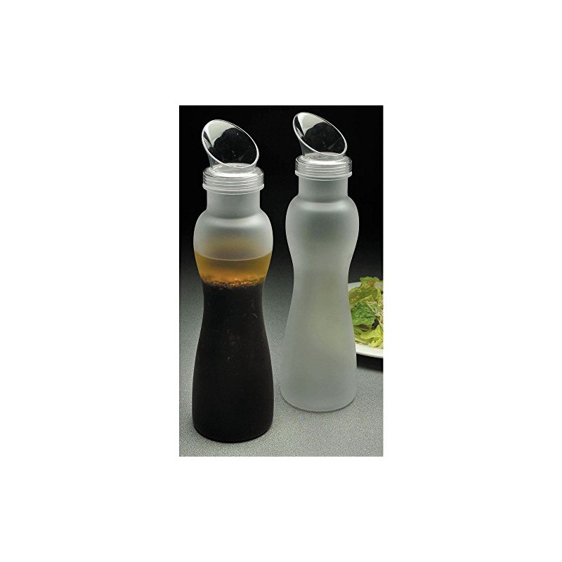 G.E.T. SDB-32-PC-6 32 oz. Clear Salad Dressing Bottles with (24)