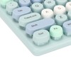 Wireless Keyboard Mouse Combo 2.4GHz Wireless Mouse 86 Keys Colorful