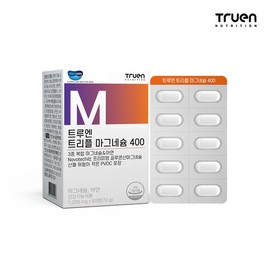 True N Nutrition 트루엔 트리플 마그네슘 400 [60정X1박스] TrueN Triple Magnesium 400 [60 Tablets X 1 Box]