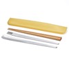 tak JTN-0400-YL Slim Cutlery Set, Yellow (Spoon, Fork, Chopsticks, Container)