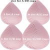 PRETTYWELL Bra Pads Inserts, 2 Pairs Latex Bras Inserts for