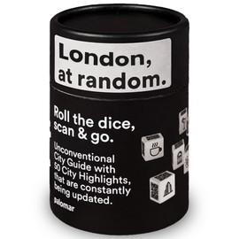 City Dice Travel Maps – Unconventional City Guide with 50 Highlights per City, Forest & Twelfth Great City Maps, Discover Hidden Gems via QR Codes in a Fun, Spontaneous Way (London)