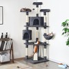 Yaheetech Multi-Level Cat Trees Cat Towers 79in Cat Tree for