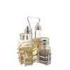 4 Piece Condiment Set - Salt, Pepper, Oil & Vinegar