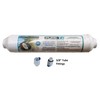 Inline Granulated Activated Carbon Filter 10" with 3/8" Adapters