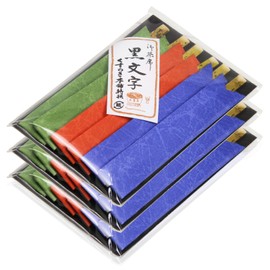 Morikuru TK08-38 Black Character Candy Toothpicks, 4.7 inches (12 cm), Made in Japan, Chromogy Toothpicks, Tea Candy Toothpicks, 3 Pieces (Pack of 18)