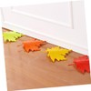 TEHAUX 4pcs Maple Leaf Door Stoppers Safe Material Safety Door