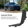 Front Bumper Grille Side Cover Durable Fog Lamp Frame Trim