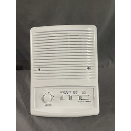 SCFM White Replacement Faceplate for Nutone Intercom ISA-335 IS-335 ISA-339 IS-305 ISA-335WH IS-335WH ISA-339WH IMA-3303 Speaker IM-3303 Speaker