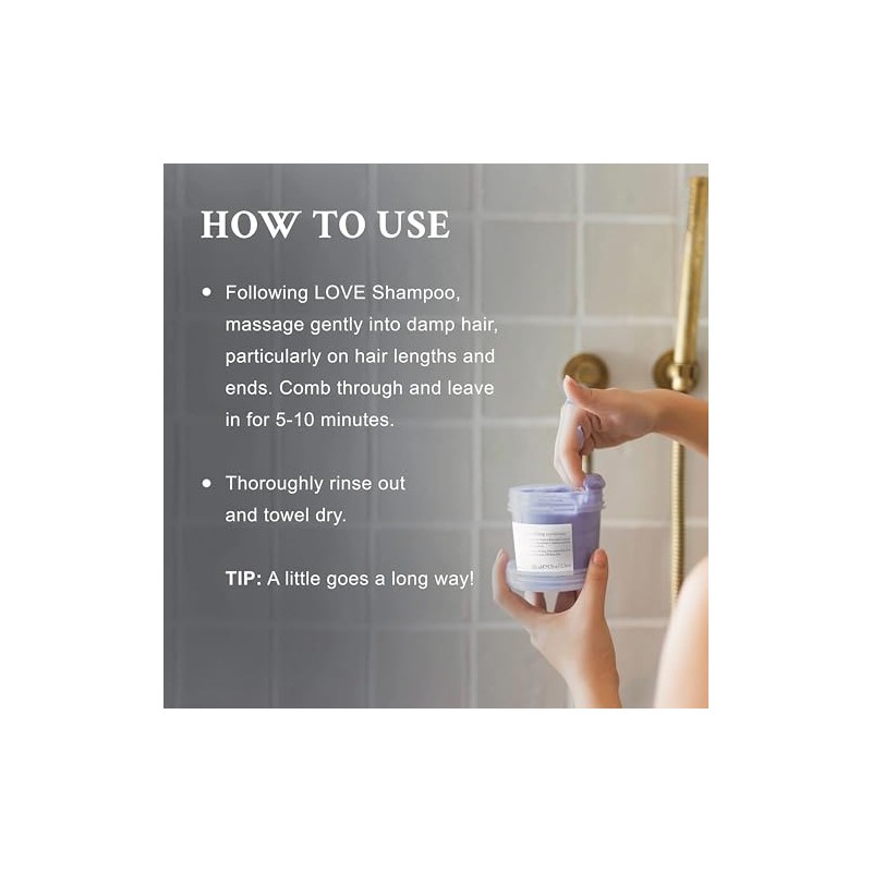 Davines LOVE Smoothing Conditioner | Acondicionador Anti-frizz | 250 ml