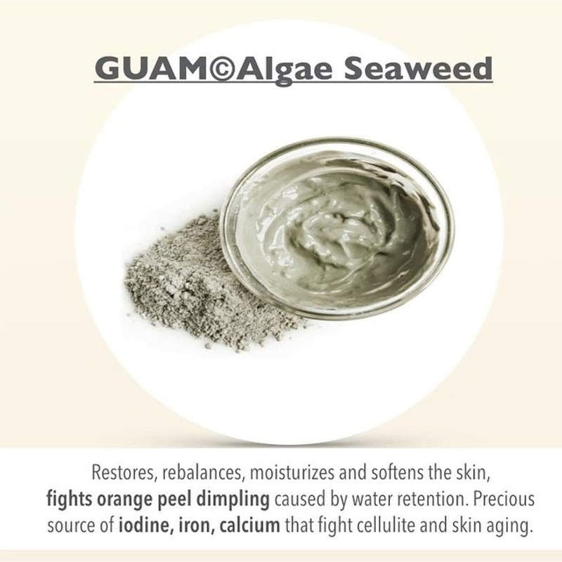Guam Fanghi d'Alga Pelli Sensibili-Capillari Fragili, Anticellulite