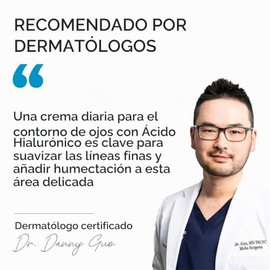 URIAGE EAU THERMALE Crema para el contorno de los ojos con ÁCIDO HIALURÓNICO I Reduce las líneas de expresión, las bolsas y las ojeras. Cuidado refres