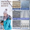 MAXKOSKO Gutter Heater for Roof Snow Melting, Self Regulating Heating