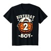 Kids 2nd Birthday Boy 2 Year Old Basketball Theme Decorations