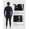 Lemorecn Wetsuit Top Men 3mm Neoprene Wetsuits Jacket Long Sleeve