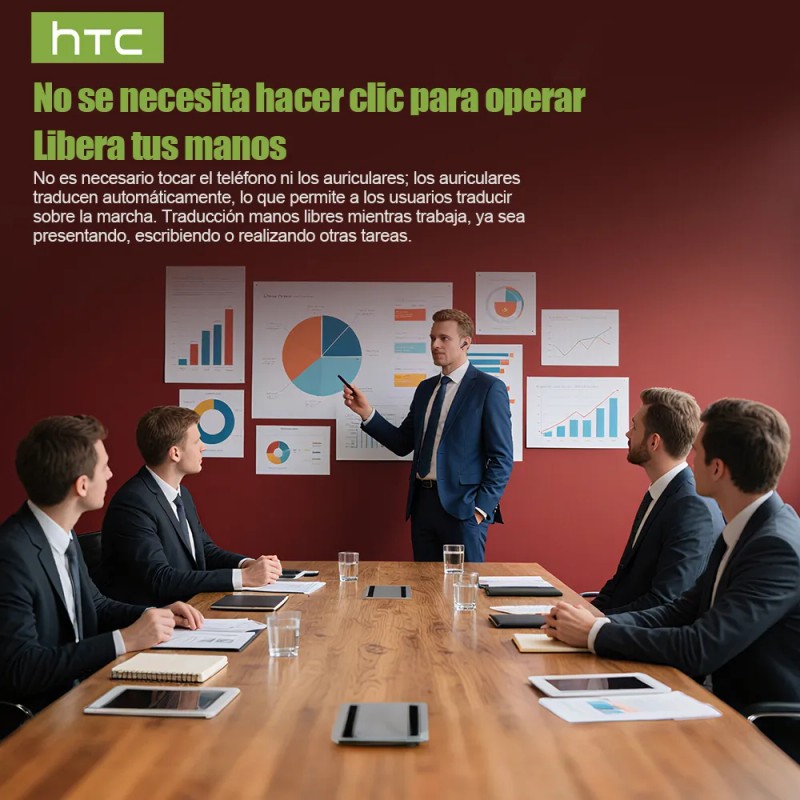 Audfonos Htc Ne60 Ia Auriculares Inalambricos Traductores Ipx5 Impermeable Bluetooth