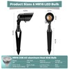 Gardencoin Low Voltage Landscape Spotlight, 12V LED Outdoor Landscape Lighting,