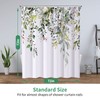 REZAYMRS Floral Shower Curtain with 12 Hooks, 72''x72'' Waterproof Polyester