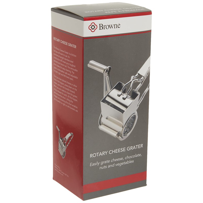 Cuisipro Foodservice Rotary Grater, Silver