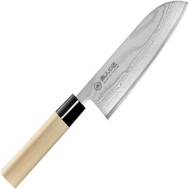よこやま 燕人の匠 ダマスカス包丁 三徳包丁 165mm ETW-2000