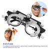 Alloy Optometry Frame Adjustable PD Lightweight Optical Trial Frame for