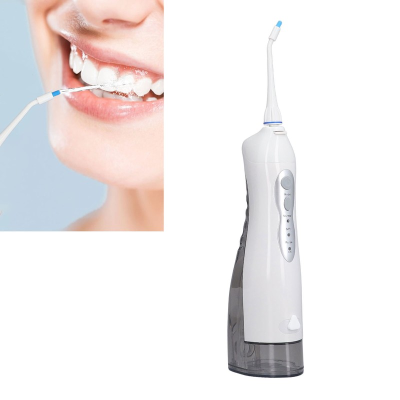 Portable Electric Dental Oral Irrigator High Capacity Food Residues Removal