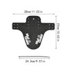 jiyuan 2 pieces Mud Guard Front or Rear Compatible, Downhill