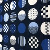 Hamamonyo Kofu (Furoshiki, 19.7 inches (50 cm), Large Dama Pattern,