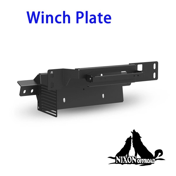 NIXON OFFROAD Hidden Winch Plate For 2017 2018 2019 2020