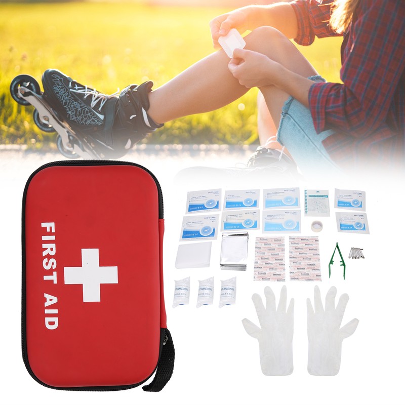 Triangular Emergency Bandage Gauze Set Emergency Aid Kit Injury Wound