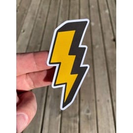 Lightning Sticker, Laptop Sticker, Water Bottle Sticker, Phone Sticker, Window Sticker, Cool Sticker, Lightning Bolt Sticker